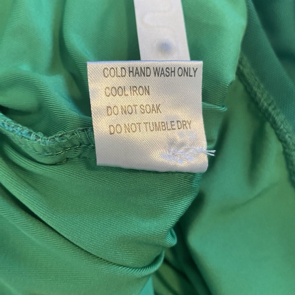 Princess Polly Singing In The Rain Green Mini Dress Size US 8 Bodycon Party Date - Picture 13 of 14
